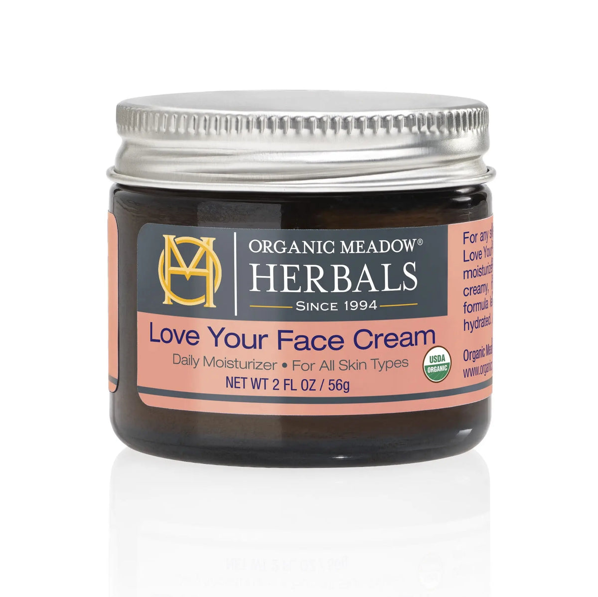 Love Your Face Cream | Organic Face Moisturizer Organic Meadow Herbals