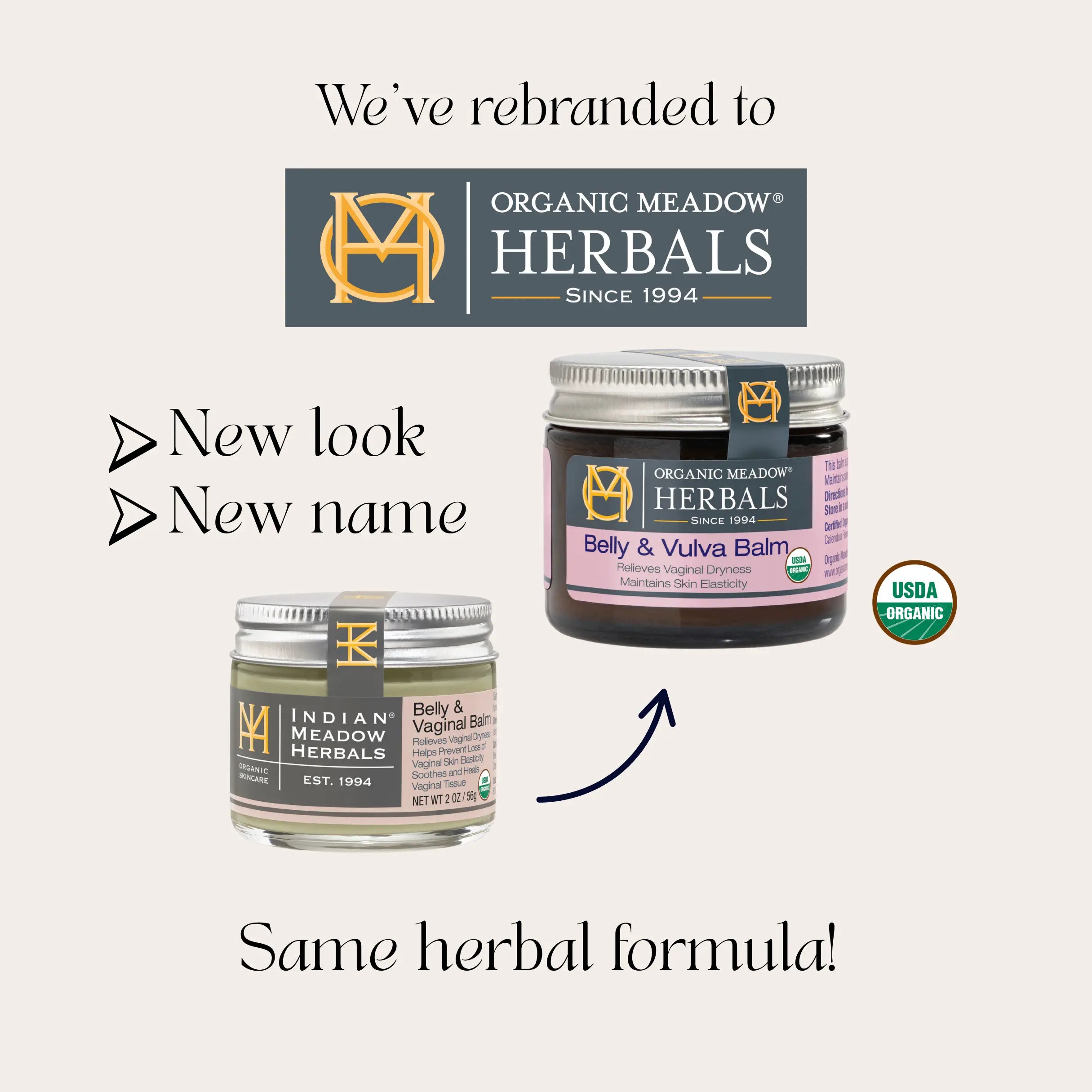 Belly and Vulva Balm Organic Meadow Herbals