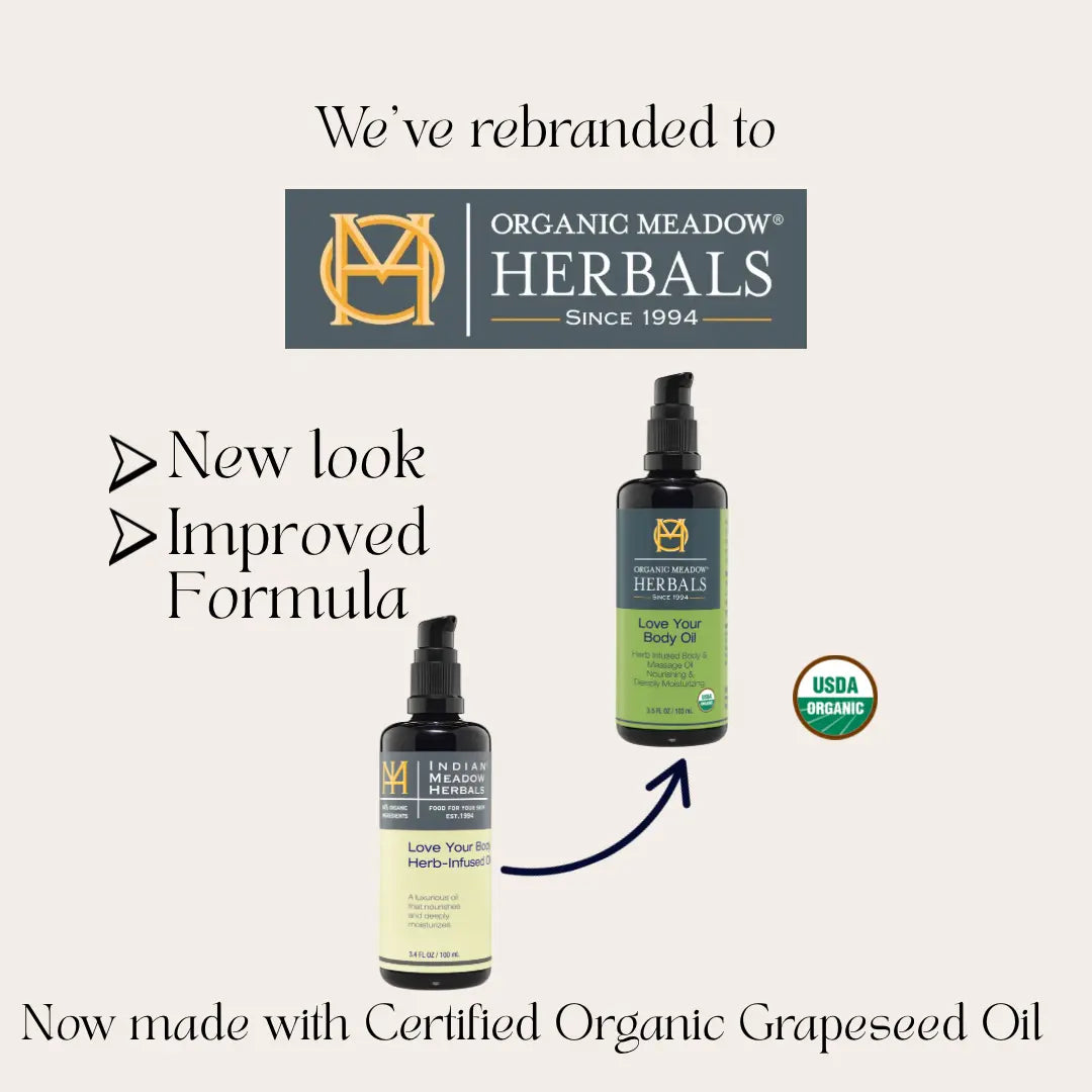 USDA Love Your Body Oil Organic Meadow Herbals