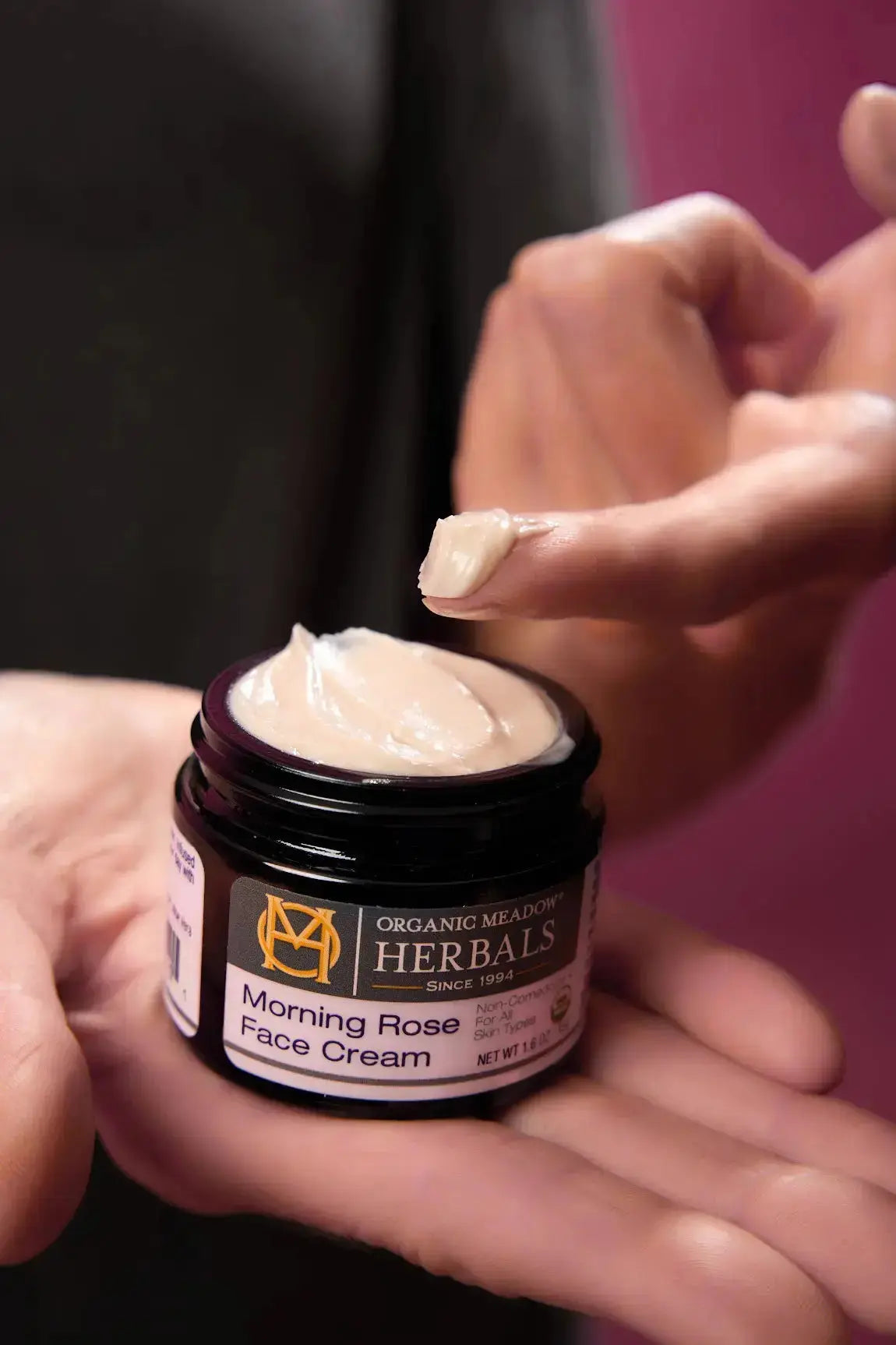 Morning Rose Face Cream Organic Meadow Herbals