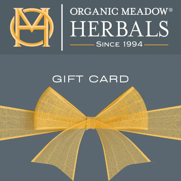 Organic Meadow Herbals Gift Card Organic Meadow Herbals