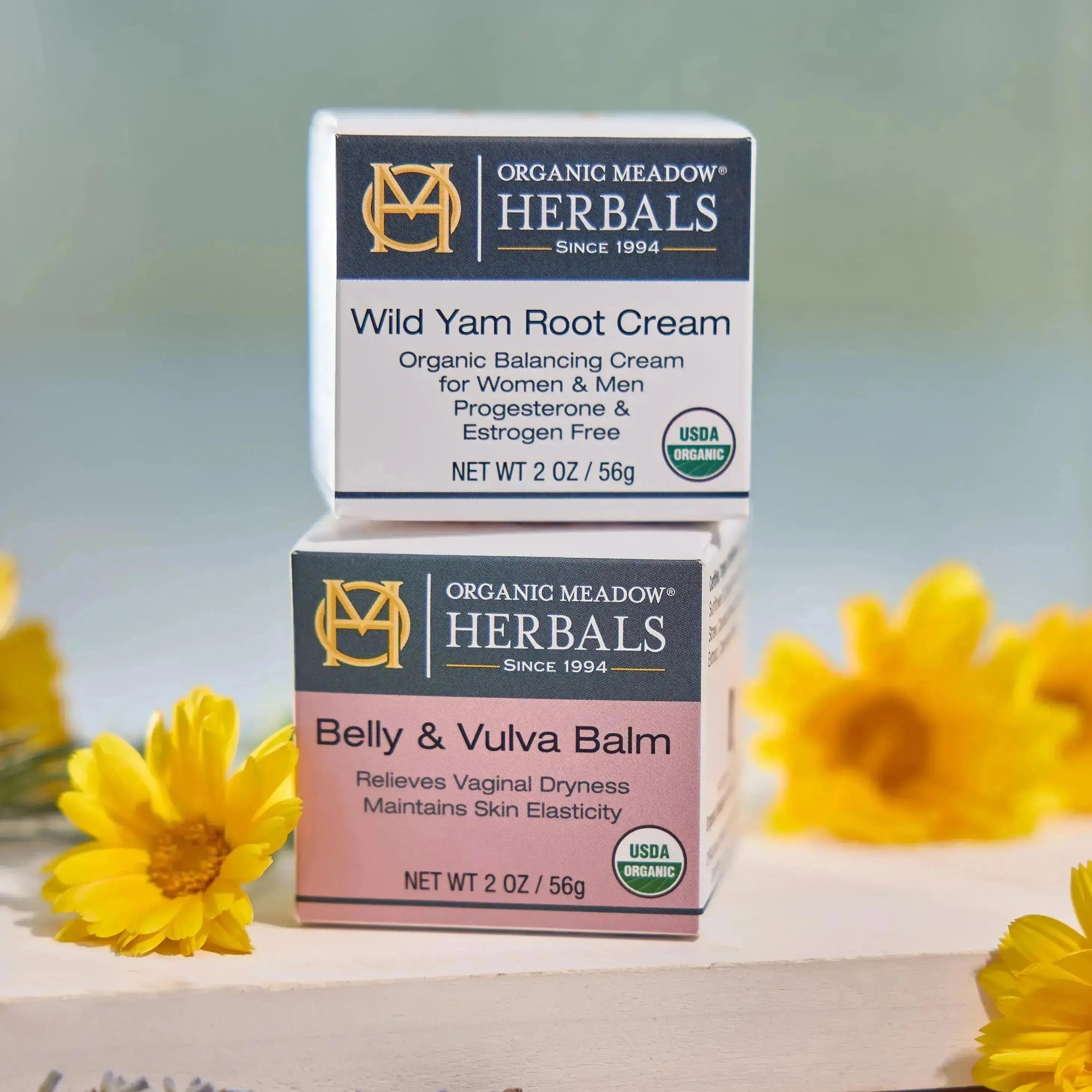 Organic Wild Yam Root Cream Indian Meadow Herbals