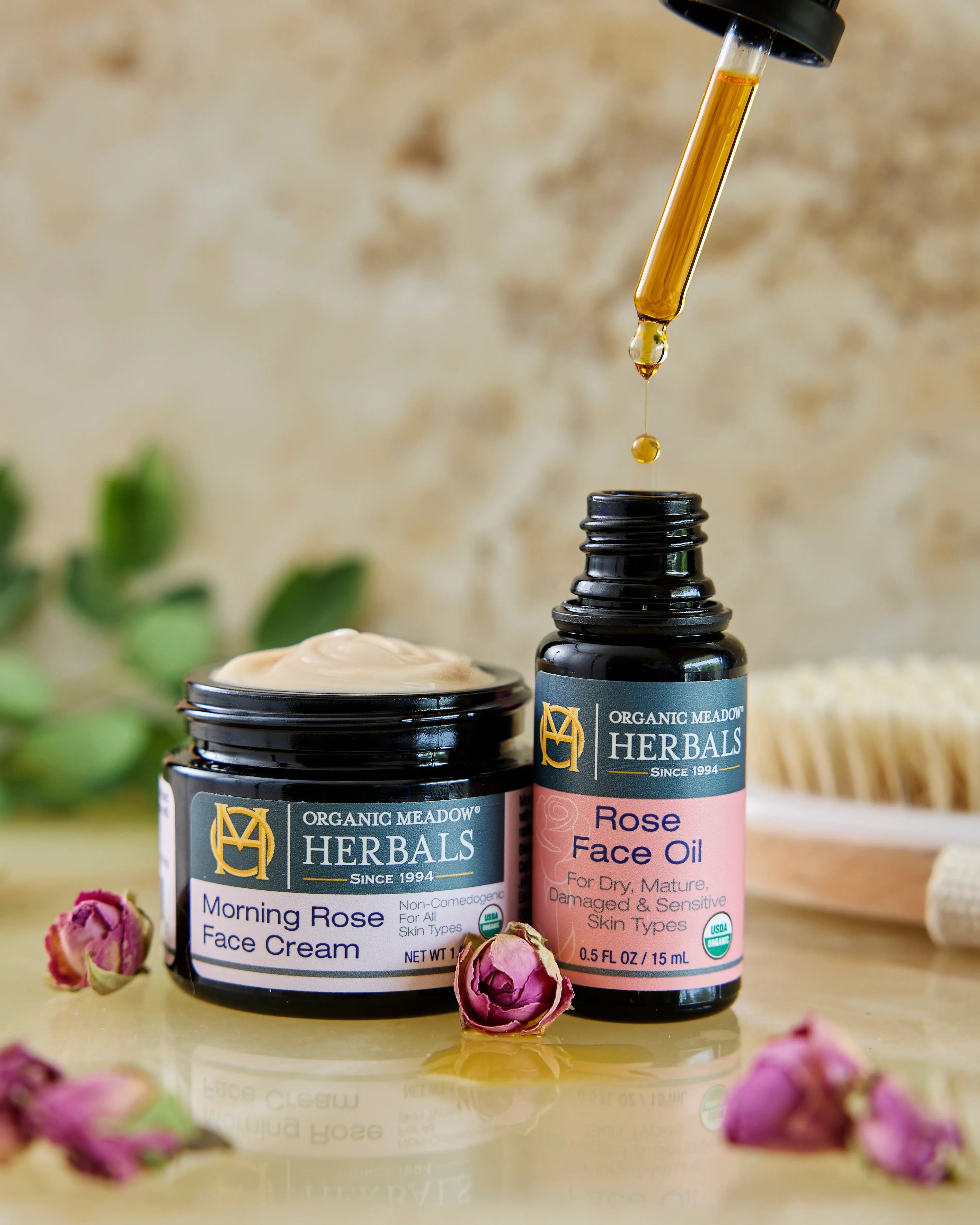 Value Pack! Morning Rose Face Cream & Rose Face Oil