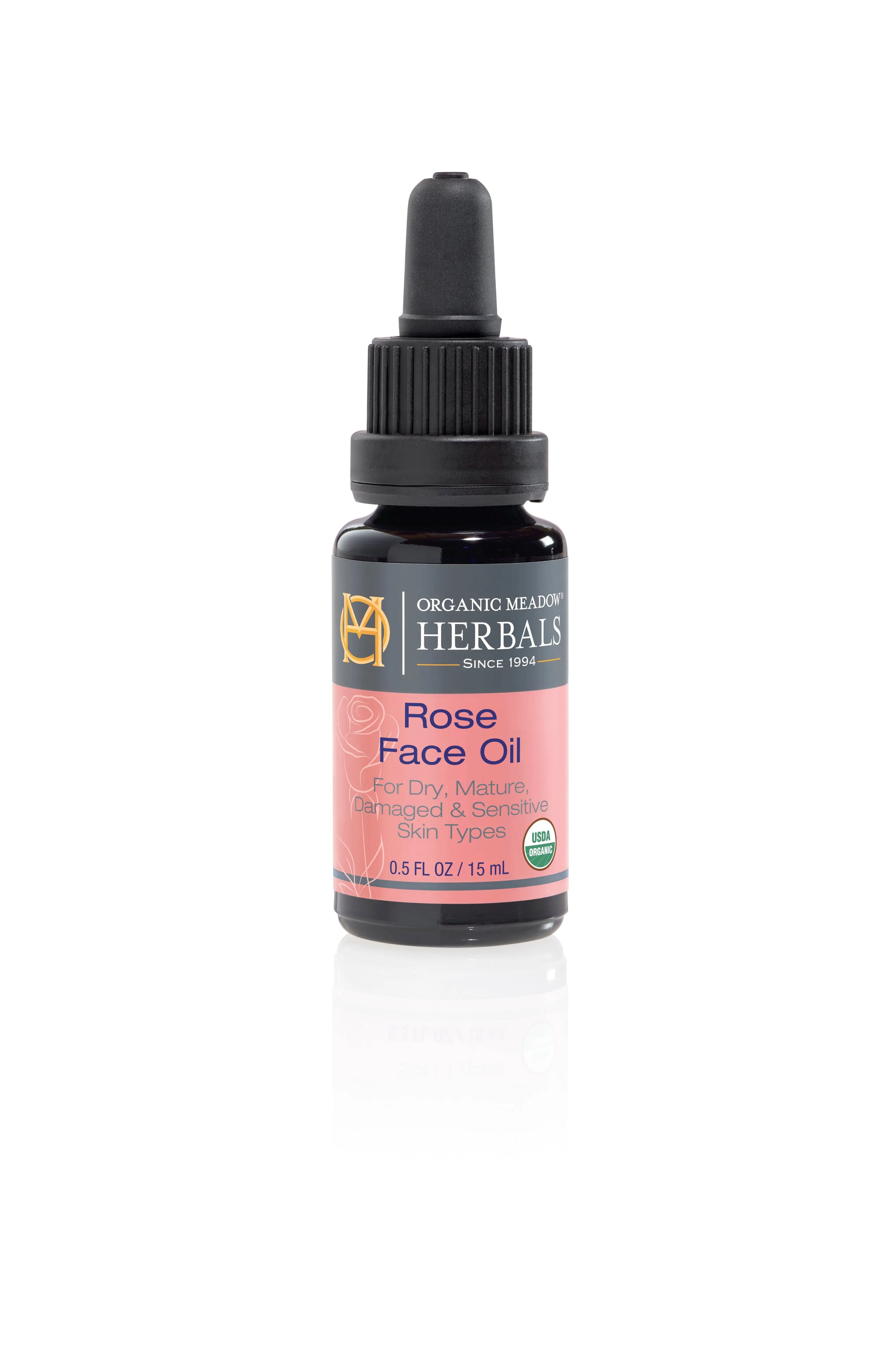 Rose Face Oil Organic Meadow Herbals