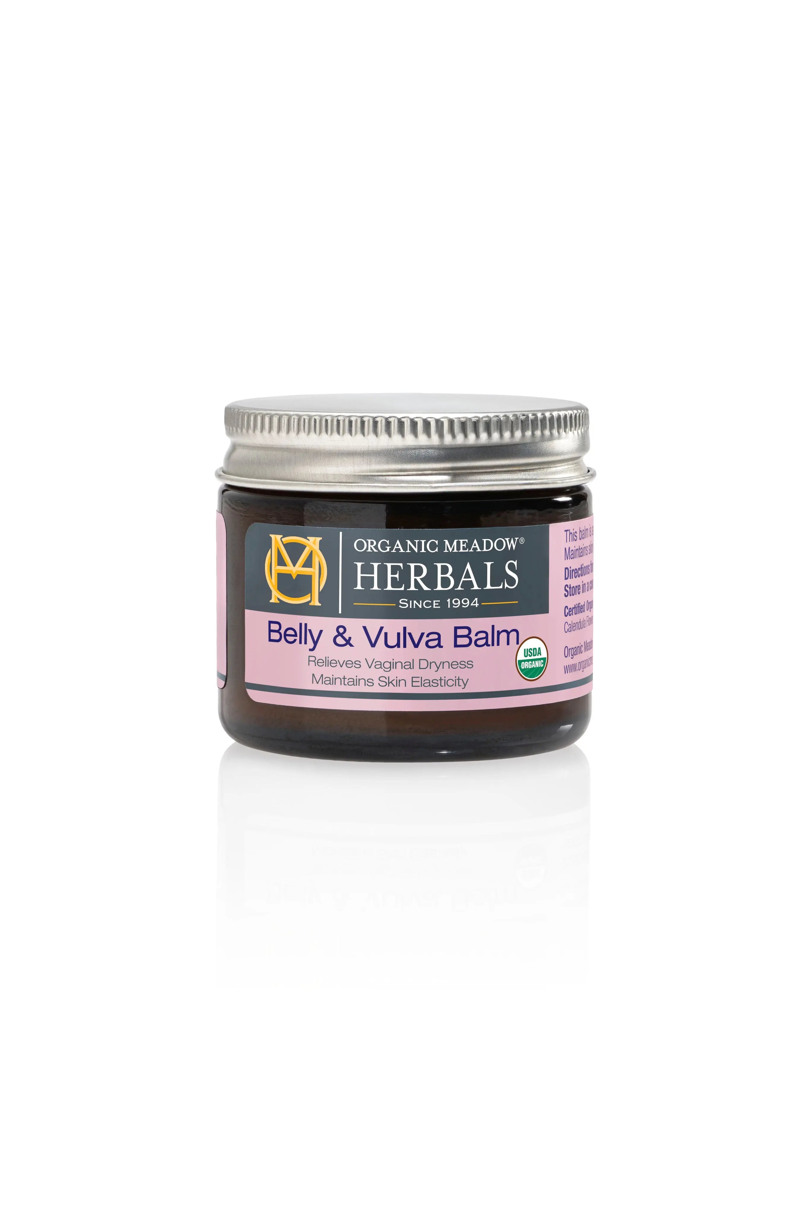 USDA Organic Belly & Vulva Balm for Dry Skin – Organic Meadow Herbals