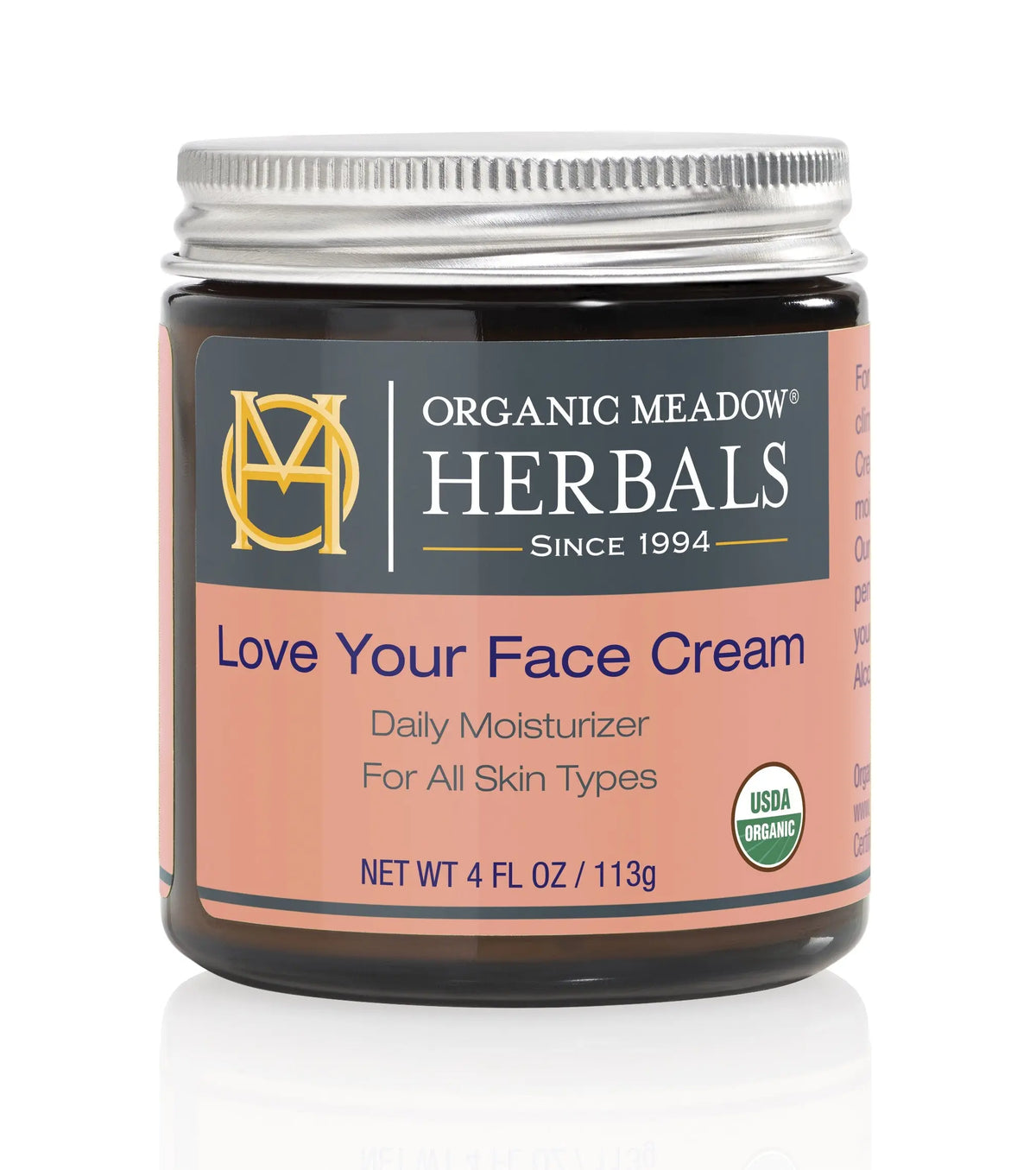 Love Your Face Cream | Organic Face Moisturizer Organic Meadow Herbals