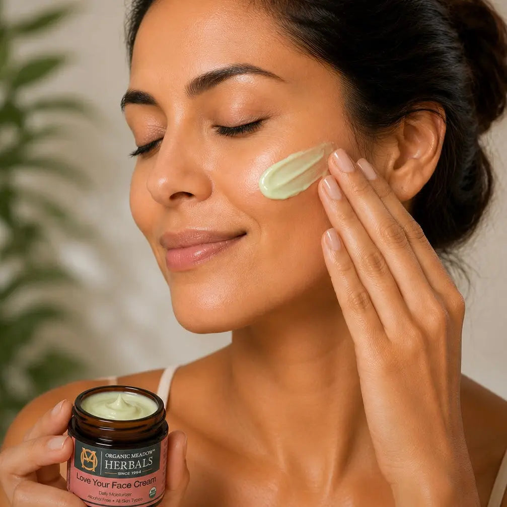 Love Your Face Cream - USDA Certified Organic Face Moisturizer