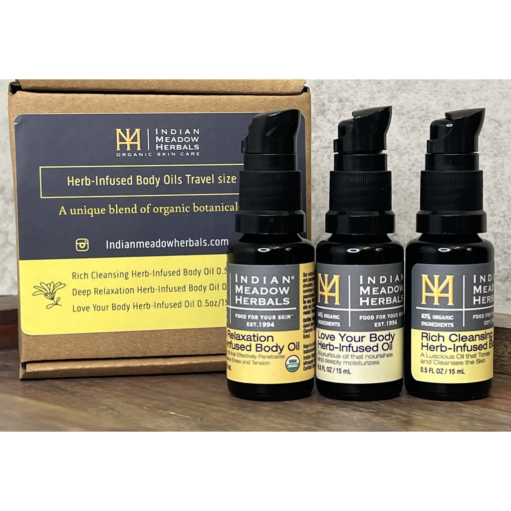 3 trial size Body Oils