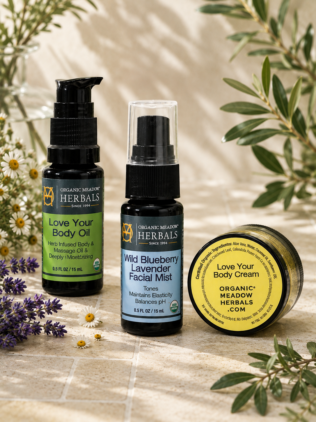 Back to School Trio Organic Meadow Herbals