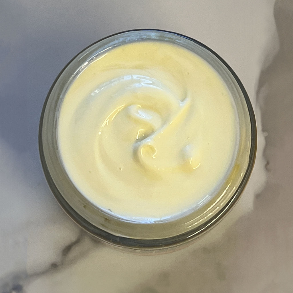 open jar view of Love Your Body Cream