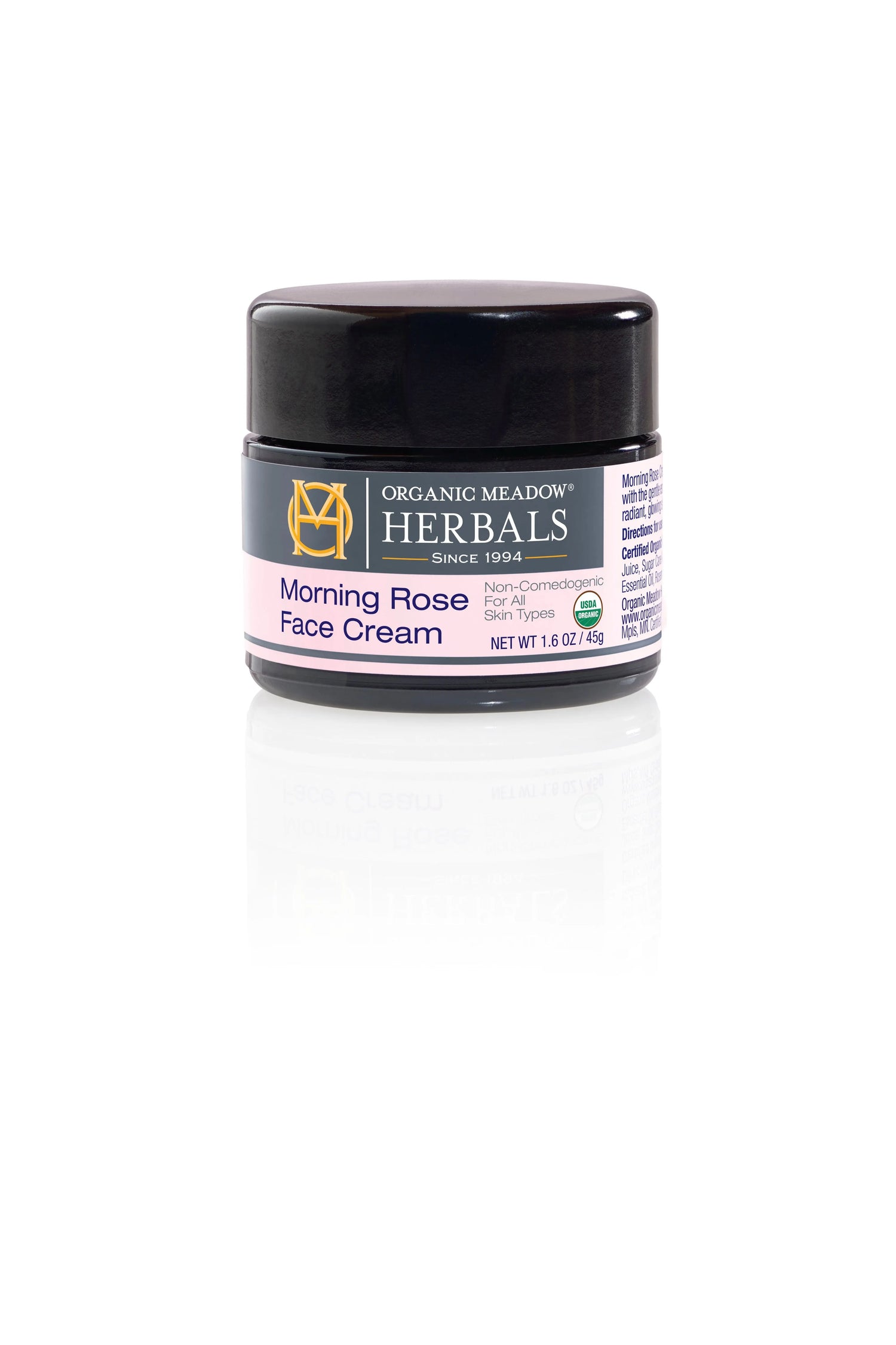 Organic Morning Rose Face Cream - Hydrating &amp; Nourishing Facial Cream