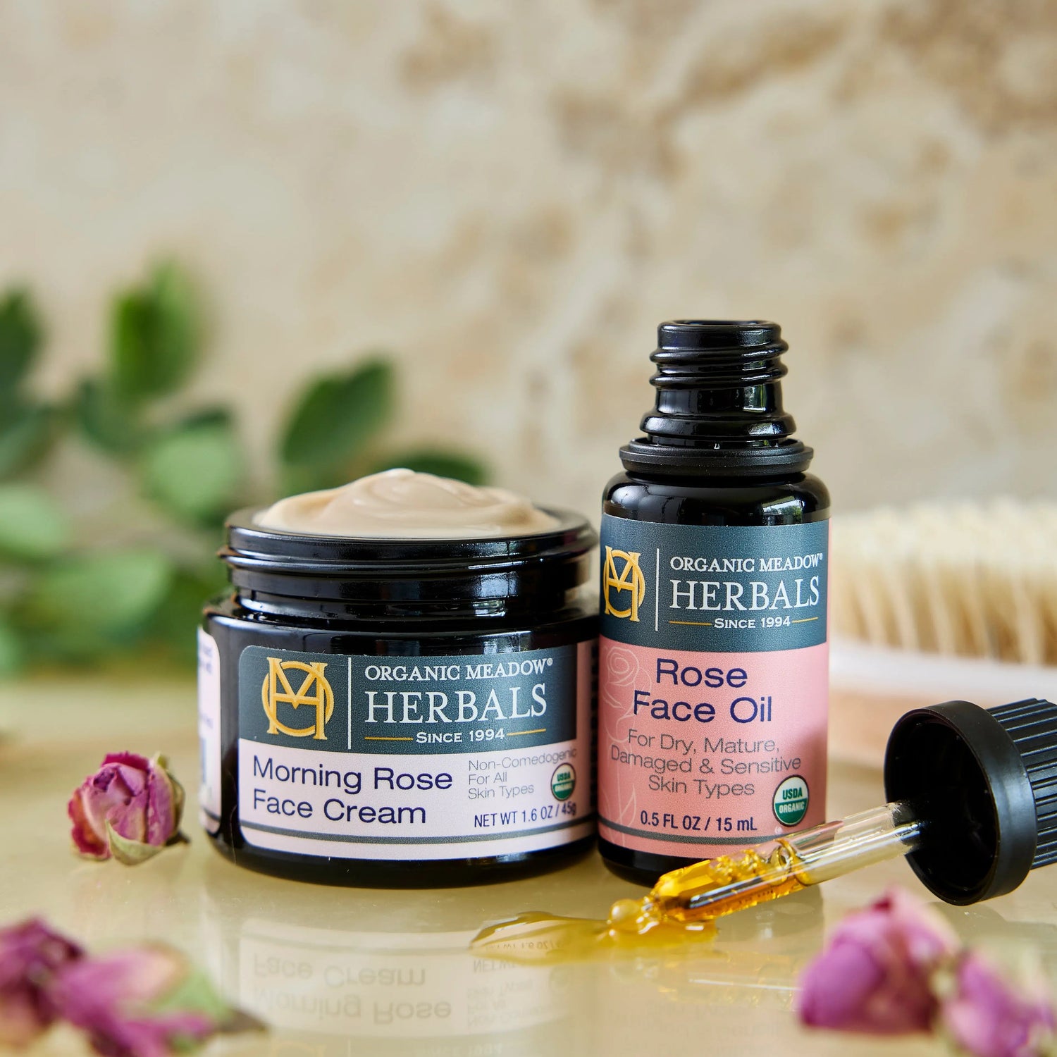 Value Pack! Morning Rose Face Cream &amp; Rose Face Oil