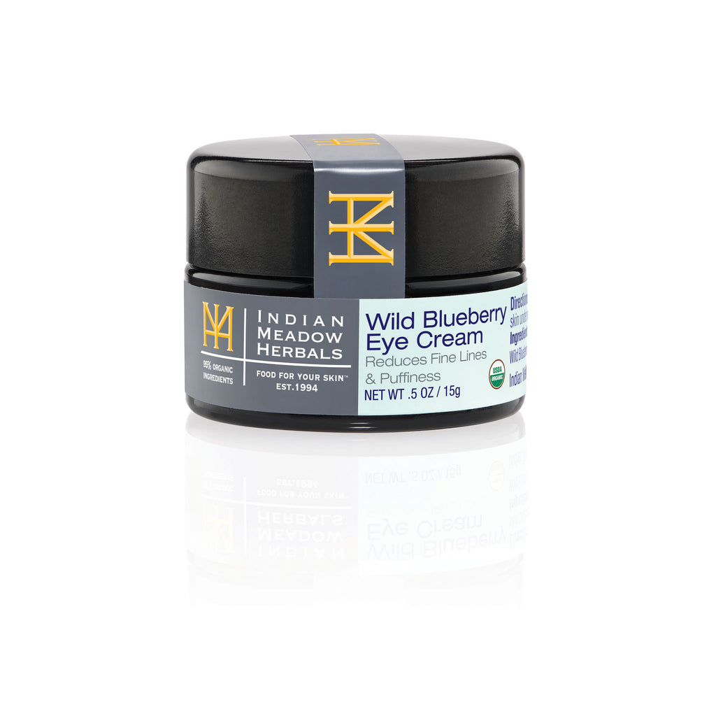 High resolution image of a jar of Wild Blueberry Eye Cream